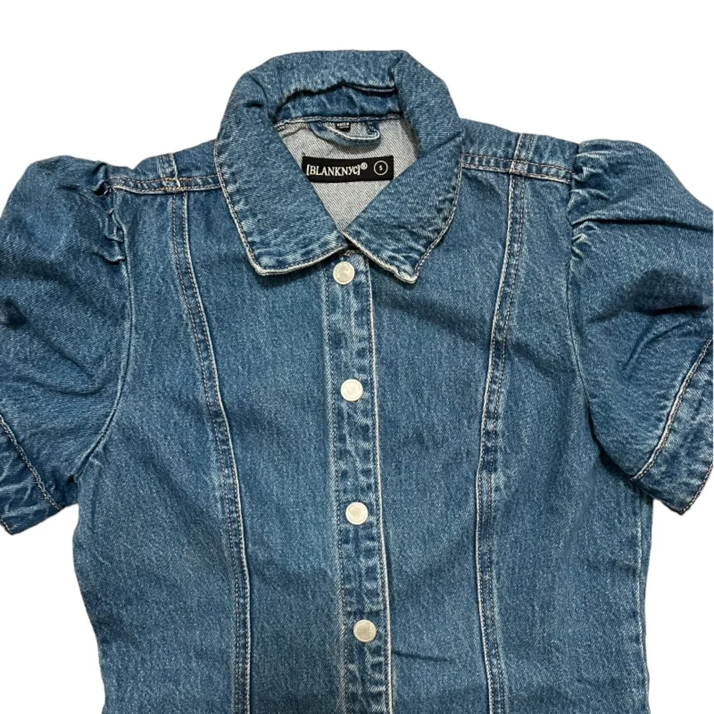 BLANK NYC Walk in the Park Denim Dress - Picture 6 of 11